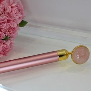 Rose Quartz Vibrating Pulse Beauty Tool